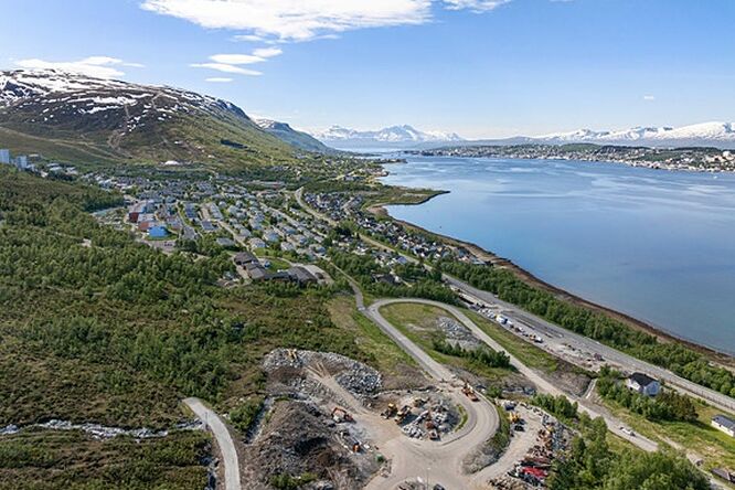 Deler av Skjelnan boligfelt